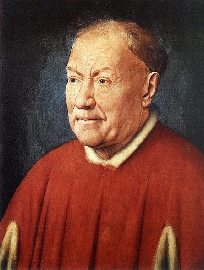 Jan Van Eyck Portrait of Cardinal Niccole Albergati China oil painting art